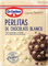 DR. OETKER - Perlitas de Chocolate Blanco 100 g, Pepitas de Chocolate para Repostería y Pastelería, Textura Crujiente, Bolsa Doypack con Cierre Zip