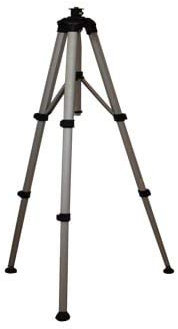 Karl Dahm Kurbelstativ Alu für Laser 53-163 cm I Leichtes Laser Stativ mit Transporttasche I Für alle Laser I Beine variabel einstellbar – 40373