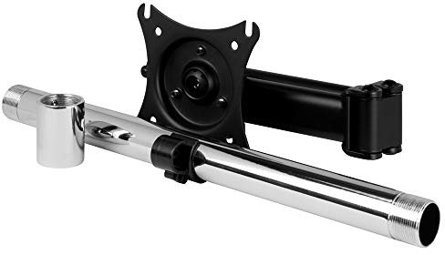 ARCTIC Z+1 Pro (Gen 3) - Extension Arm for an Additional Computer Monitor up to 34/38 Ultrawide, 15 kg, Vesa Standard 75x75 and 100x100, Integrated Cable Management - Black
