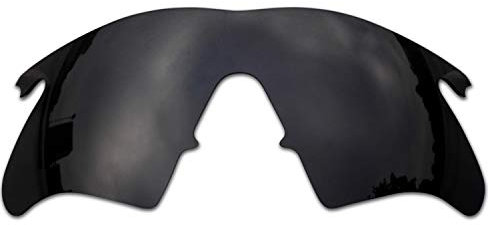 SOODASE For Oakley M Frame Heater Sunglasses Black Polarized Replacement Lenses