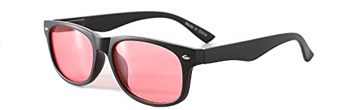 SomniLight FL-41 Lichtempfindlichkeitsbrille für fluoreszierende Lichtempfindlichkeit, Photophobie und Migräne (Wayfarer-Stil)