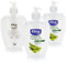 3x pflegende Flüssigseife Aloe Vera im Pump-Spender - Creme Handseife für Sauberkeit und Hygiene - Sanfte Hautreinigung - 500 ml je Spender