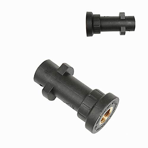 1/4 Hembra Adaptador Conector de Cañón de Espuma, Lanza de Espuma para Nieve Dispensador de Jabón Acoplador Cabeza Compatible con Karcher K Series K2/ K3/ K4/ K5/ K6/ K7 Lavadora de Presión de Coche