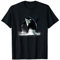 Orca Motiv Wale Schwertwal Rückenflosse Säugetier Orcas T-Shirt