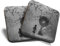 2 x Square Coasters - Fantasy Portal Lock Keys Cork Backed Home Kitchen Accessory Tea Coffee Mug Mat #35944