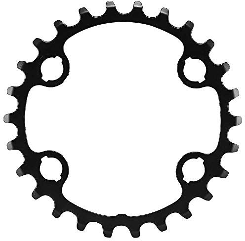 Shimano Unisex – Erwachsene Deore FC-MT610-2 Kettenblatt, Schwarz, 26 zähne