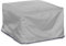 Mehr Garten Premium Protect Abdeckung Loungetisch 85x85x45 cm, hellgrau, atmungsaktives 2-lagiges Polyestergewebe, Schutzhülle für Gartentisch wasserdicht und UV-beständig