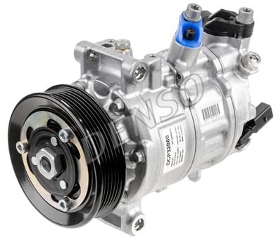 DENSO DCP32080 A/C Kompressor für Klimaanlage Klimakompressor mit ID: 6SES14C Kältemittel: R1234yf R134a ND-12 mit 110mm Riemenscheibe Rillen: 6 Rippenanzahl: 6