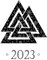 PLANNER 2023: Viking Daily Planner With Federal Holidays ✦ Planner Norse Mythology Valknut White