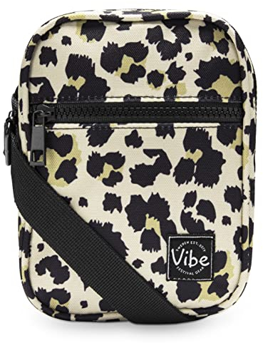 Vibe Festival Gear Klein 5in1 Schultertasche Umhängetasche Messenger bag fur Herren und Damen, jungen, Crossbody Crossbag Bauchtasche Handtasche rucksack handytasche