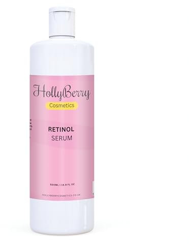 Retinol Serum - Vitamin A - 500ml extra Large - Advanced Anti-Aging Formula with Hyaluronic Acid By Hollyberry Cosmetics