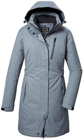 Killtec Damen Kow 303 Wmn Prk Funktionsparka/Parka mit abzippbarer Kapuze