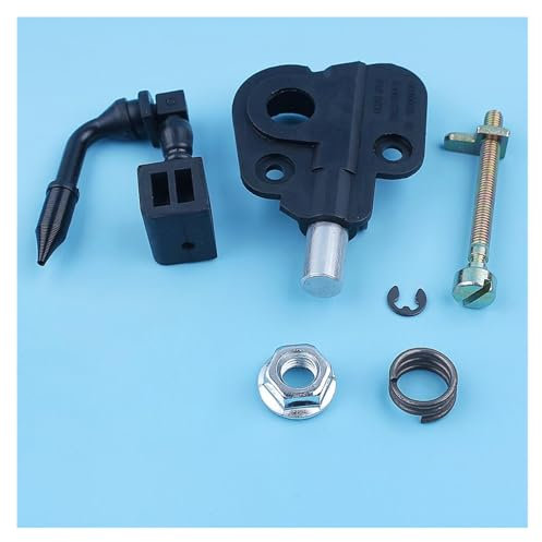 Pompa Olio Ingranaggio a Vite Senza fine Tendicatena Kit di Regolazione for Jonsered 2035 CS2137 CS2138 CS 2137 2138 Motosega Dado Bar Parti di Ricambio