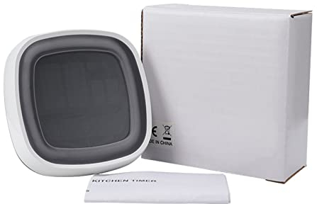 Minuteur de cuisine numérique LED pour cuisine, douche, étude, chronomètre, réveil, magnétique, compte à rebours électronique, minuteur de Noël, minuteur, calendrier de sortie, décoration de cuisine