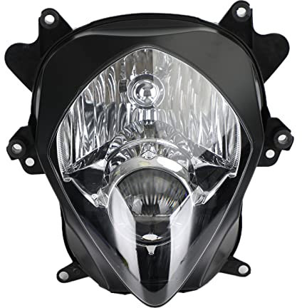 Topteng Topeng Rejilla de Parachoques Delantero Compatible con Mercedes-Benz W204 Clase C 2008-2014 con LED (no Compatible con C63)