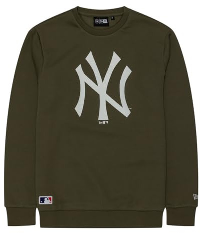 New Era Herren Nos MLB Regular Crew Neck Neyyan Novwhi Pullover
