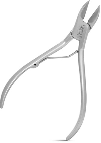 Professional Straight Nail Cutter 13cm – Stainless Steel Toenail Nipper for Thick Nails – Chiropody Podiatry Tool – Autoclavable Foot Care Instrument