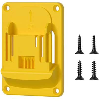 Power Tool Wall Organizer – Wall Mount Drill Holder Stand for Garage Storage | Tool Rack for Farming Equipment, Auto Repair Tools, Utility Room Mountable Shelf, Cordless Electric Tool Organizer