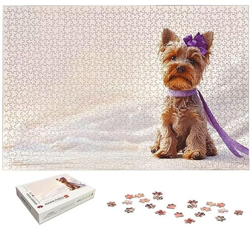 Dog Jigsaw Puzzles for Adults 2000, 2000 Piece Jigsaw Puzzles for Adults, Yorkshire Jigsaws Puzzle with Exquisite Packaging Box, Impossible Puzzle for Home Decor, Gifts for Women, Gifts for Men, -5357