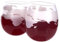 Globe Rocker - Bicchieri da whisky, brandy, cognac - con fondo rotondo