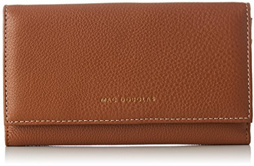 MAC DOUGLAS femme Gondole Romy Portefeuille Marron (Chatain)
