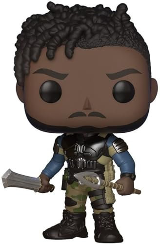 Funko POP! Marvel: Black Panther - Erik Killmonger - 1/6 Odds for Rare Chase Variant - Collectable Vinyl Figure - Gift Idea - Official Merchandise - Toys for Kids & Adults - Movies Fans
