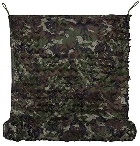 Tongcamo 150D Camo Filet de Chasse pour la Chasse, Le Soleil, la décoration, la clôture, la fête, US 4 Couleurs forêt., 2x3M(6.5X9.8FT)