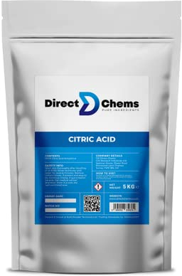 Citric Acid Cleaning 1KG 5KG 25KG | Descale Kettles, Shower Heads, Coffee Machines | Food Grade | No additives | Effective | Safe | Premium Quality