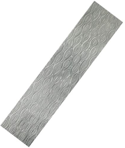 Aibote Handmade VG10 Damascus Stainless Steel Billet Bar for Knife Custom Making Blank Blade|Jewelry Making|Cutlery Making and for Other Making Purpose (220x30x3mm,Nebula)