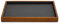 Oirlv Wooden Jewellery Tray Stackable Jewellery Display Tray for Storage Necklace Ring Bracelet Watch (Empty Tray -Grey)