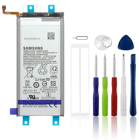 SwarKing Batterie EB-BF937ABY compatible avec Samsung Galaxy Z Fold 4 (F936B) avec kit d'outils