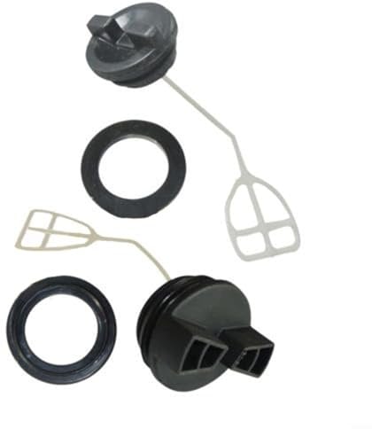 Fuel Tank Gas Cap Oil Filler Cover for Chinese 5200 52cc Chainsaw Parts Car Replacement Accessories Black