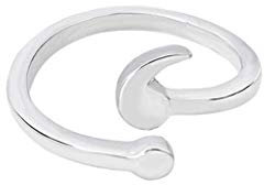 Semikolon Ring Silber mit meiner Geschichte ist noch nicht vorbei einstellbare psychische Gesundheit Ring inspirierende Schmuck Love Life GraduationStudent bequem und praktisch