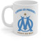 Teecustom Tasse Supporter Marseille – Mug À Jamais Les Premiers 325ml – Cadeau Humour Foot Sud Bleu et Blanc