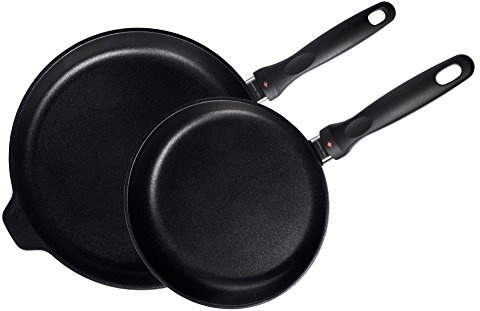 Swiss Diamond XD 2 tlg. Set: Aluminiumguss Bratpfanne Duo – 24 cm (24,1 cm) & 28 cm (27,9 cm)