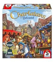 Schmidt Spiele 88194 Die Scharlatane von Belcastel, Strategiespiel, 2-4 Spieler
