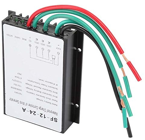 Windturbinenregler - Wasserdichte Windturbine Generator-Laderegler Regulator 12V / 24V 300W / 600W