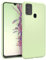 EAZY CASE Handyhülle Silikon mit Kameraschutz kompatibel mit Samsung Galaxy M31 in Pastell Grün, Ultra dünn, Slimcover, Silikonhülle, Hülle, Softcase, Backcover