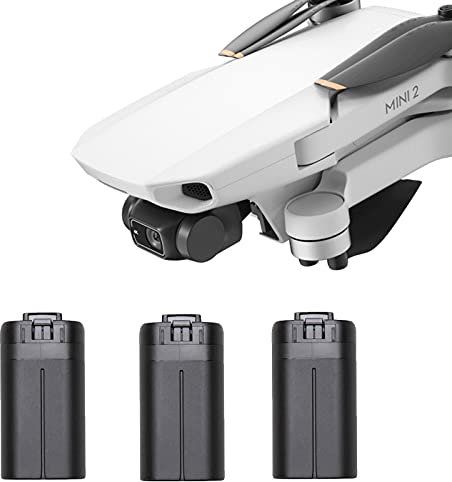 3 PCS Intelligent Flight Battery pour DJI Mavic Mini 2 Drone, Batterie de Vol Intelligente Supplémentaire, Batterie de Vol Intelligente, Durée de Vol Maximale de 31 Minutes.
