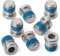 No-Profile Recessed Bottle Cage Boss Blanking & Sealing Screws (Natural Stainless, 8-Pack)