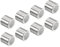 PATIKIL 8 Pack Inline Skate Lager Spacer Distanzhalter Hardware für 8mm Achsrolle silber