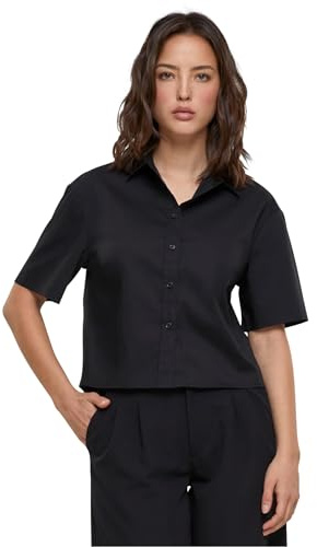 Urban Classics Damen T-Shirt Ladies Oversized Shirt Black 4XL