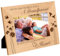 CREATCABIN Großeltern-Bilderrahmen,Holz-Fotorahmen,Graviertes Display,Hölzerne Tischplatte,Postkartenrahmen Aufhängen An Der Wand,Galerie,Geburtstag,Weihnachten,Zuhause,Jahrestag,21.8x16.8cm