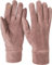 styleBREAKER Damen Touchscreen Fleece Handschuhe Einfarbig, warme Fingerhandschuhe, Winter 09010047, Farbe:Mokkabraun