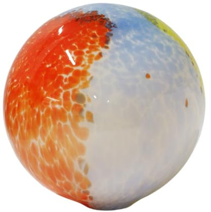 Gartenkugel Bodenkugel 30 cm (mit Scheibe und Stab) Variante1