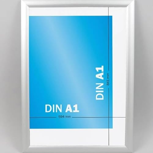 SPRINTIS - Klapprahmen A1, wetterfest, Aluminium, Bilderrahmen, Rahmen