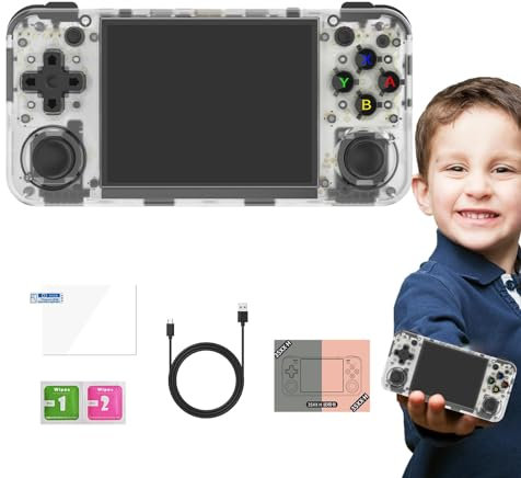 Consola de juegos portátil retro, consola de juegos portátil para niños - Consola de juegos retro clásica - Consola de juegos portátil, reproductor de juegos retro con juegos clásicos, soporte para