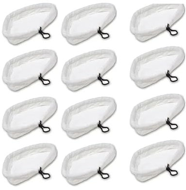 eufeifeiegds Cuscinetti di ricambio for scopa a vapore Accessori for scopa a vapore X5 H2O H20 S302 S001 SKG 1500W wefeiegds(12 PCS)