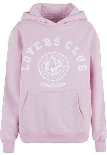 Miss Tee Lovers Club Ladies Fluffy Hoody softpink, M