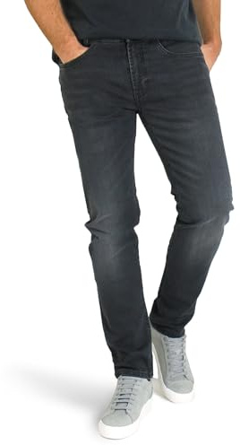 MAC Jeans Herren Jeans Hose Arne Pipe Stretchdenim Blue Used